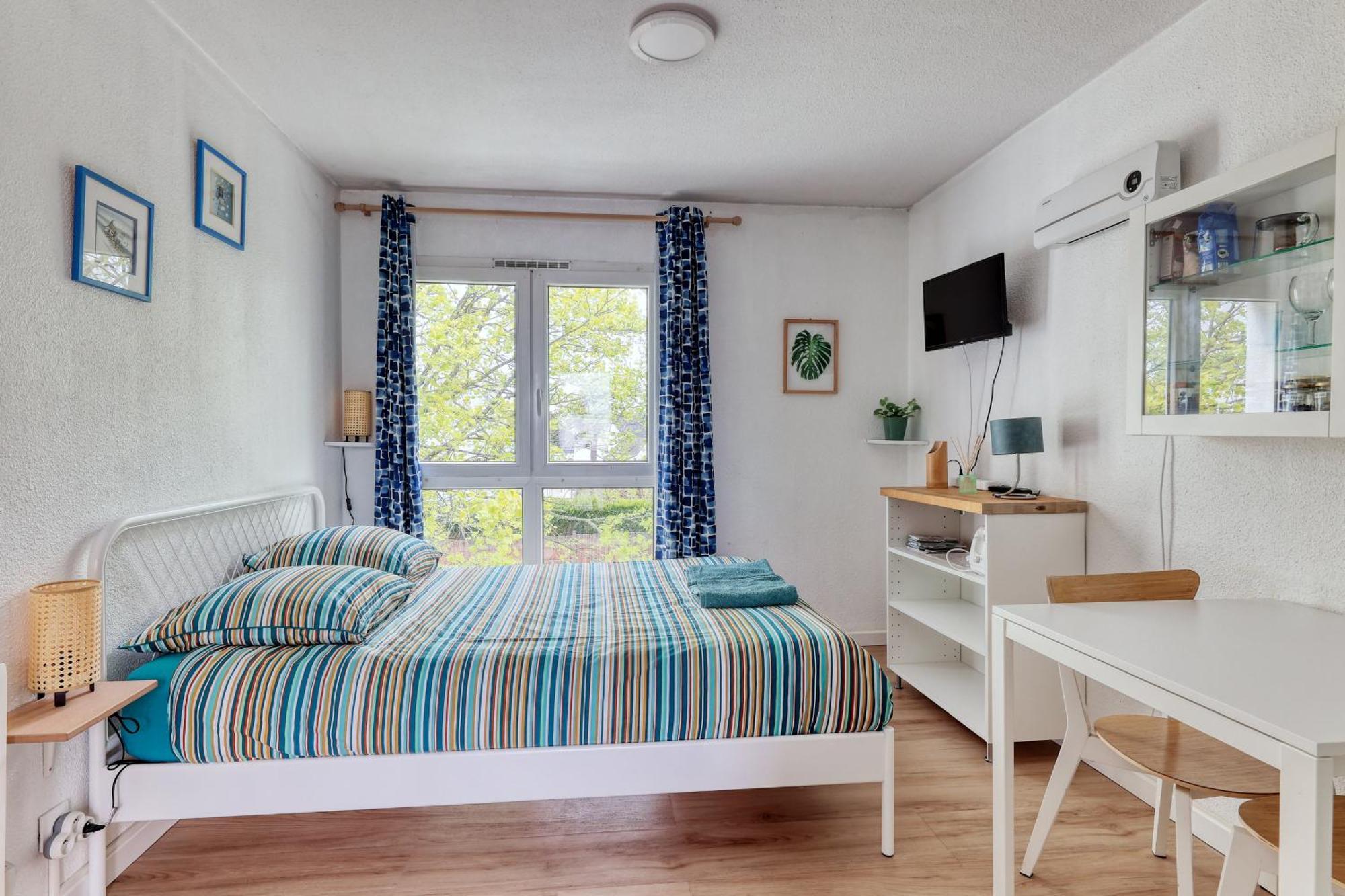 Charmant Studio A 5 Minutes De La Mer A Pied Saint-Nazaire  Bagian luar foto
